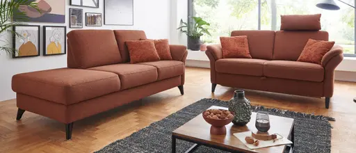 Recamiere  und Sofa 2 Sitzer Modell Freiburg